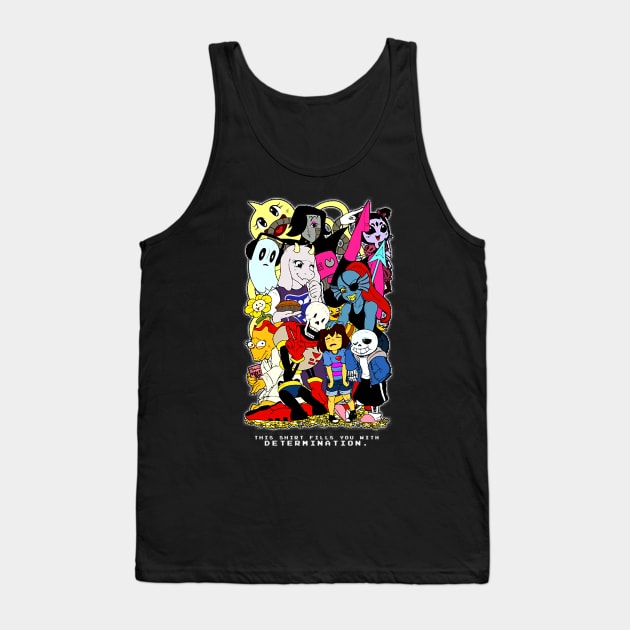 Determination Tank Top by Edelmiraed